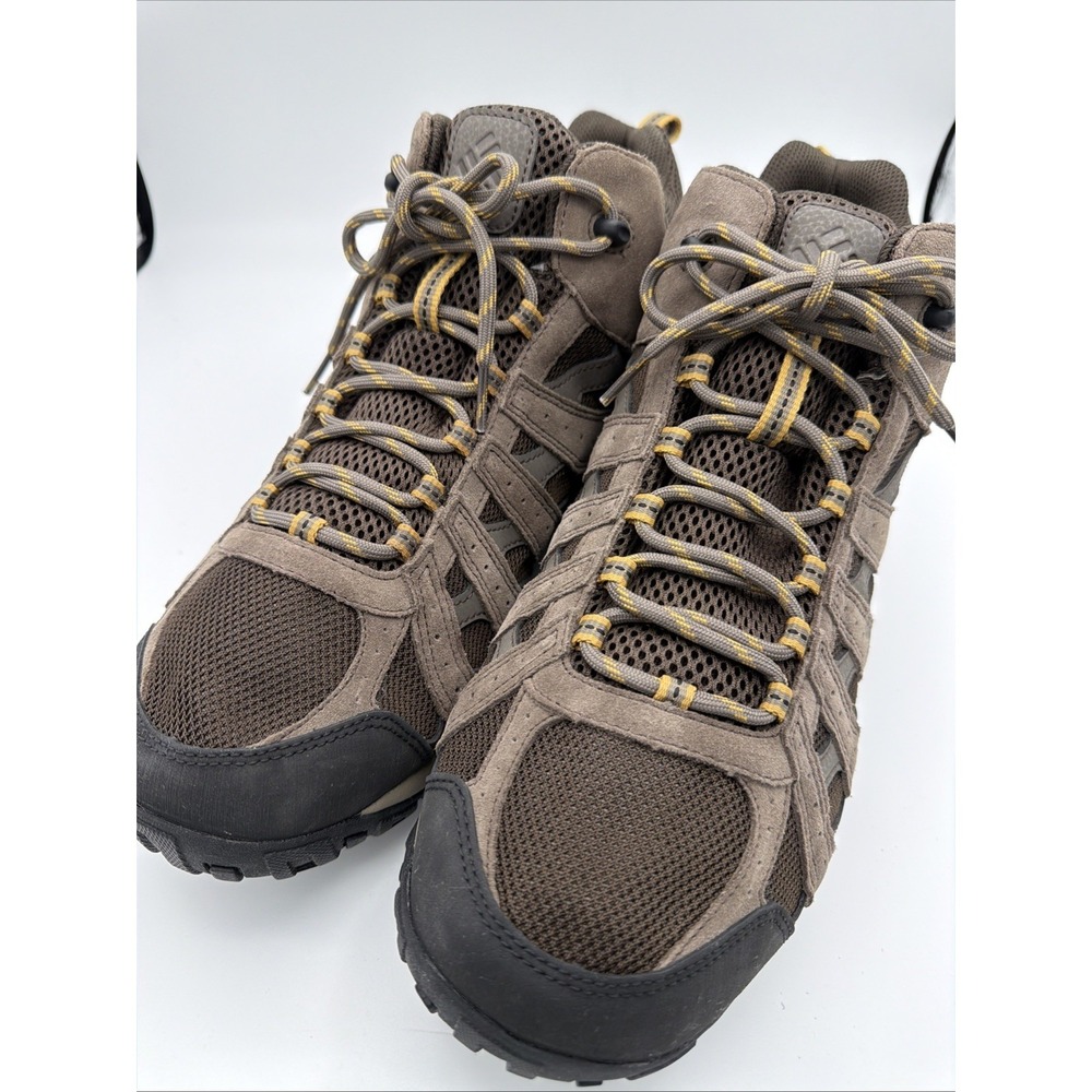 Columbia Men's Waterproof Techlite Hiking Boot 15W Tan‎ Omni-grip 1756